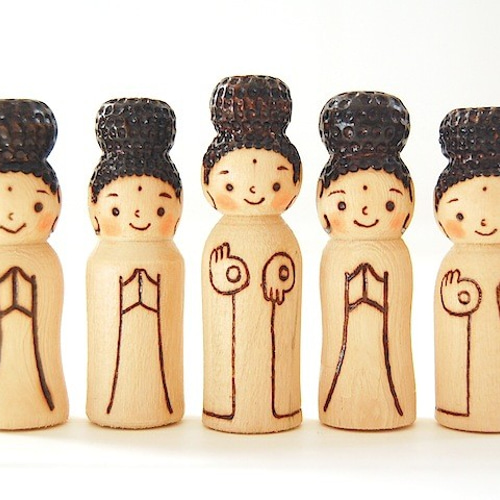 conocokeshi］阿弥陀様＊こけし＊［52］ その他人形 conoco 通販