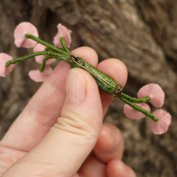 50％オフセール【プレゼントにも】小さなお花のコサージュ・ブローチ（ピンク） 4枚目の画像