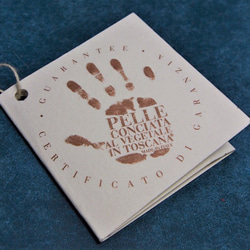 名刺入れ（カードケース）/イタリア植物タンニンなめし革　プエブロ／ペトローリオ（ブルーグリーン） 7枚目の画像