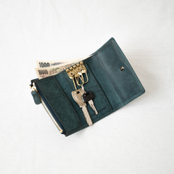 鑰匙包和錢包 Quattro 意大利植物單寧鞣製皮革 / Pueblo / Cochinera [免費送貨] 第3張的照片