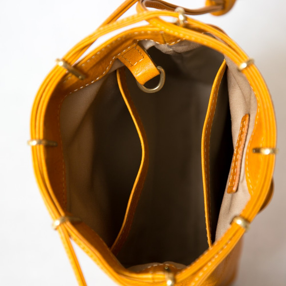 錢包袋-ottone-意大利工廠單寧鞣製皮革/納帕皮革/那不勒斯 第4張的照片
