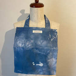 藍染めトートバッグ 大 トートバッグ tsumugi 通販 9270415｜Creema