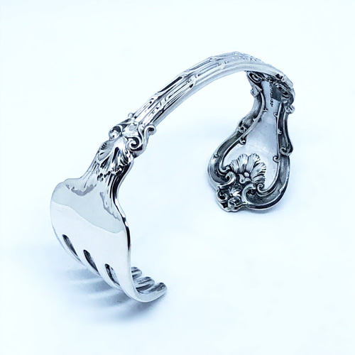 Whiting社製ヴィンテージフォークバングル＜King Edward＞ 銀