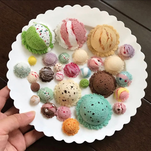 ミニチュアアイスオーダーページ （アイスクリームなんでもオーダー 