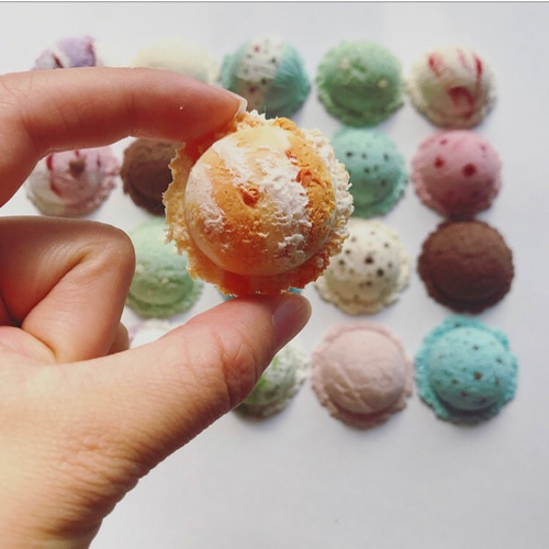 大きなアイスクリームマグネット マグネット 蛍 通販｜Creema(クリーマ  