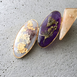 ボタニカルヘアクリップ(S) 1枚目の画像