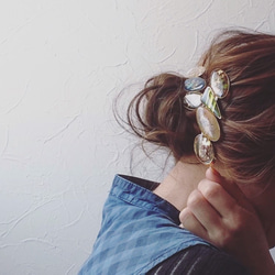 ボタニカルヘアクリップ(S) 3枚目の画像