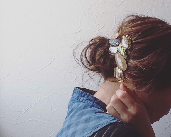 ボタニカルヘアクリップ(S) 3枚目の画像