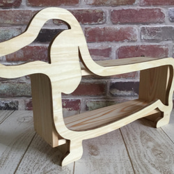 客製化 ☆ 木製 ☆ 迷你臘腸犬展示架 ☆ 壁架 ☆ 壁掛式收納 ☆ 展示櫃 ☆ 配件收納 ☆ 狗狗用品 第3張的照片