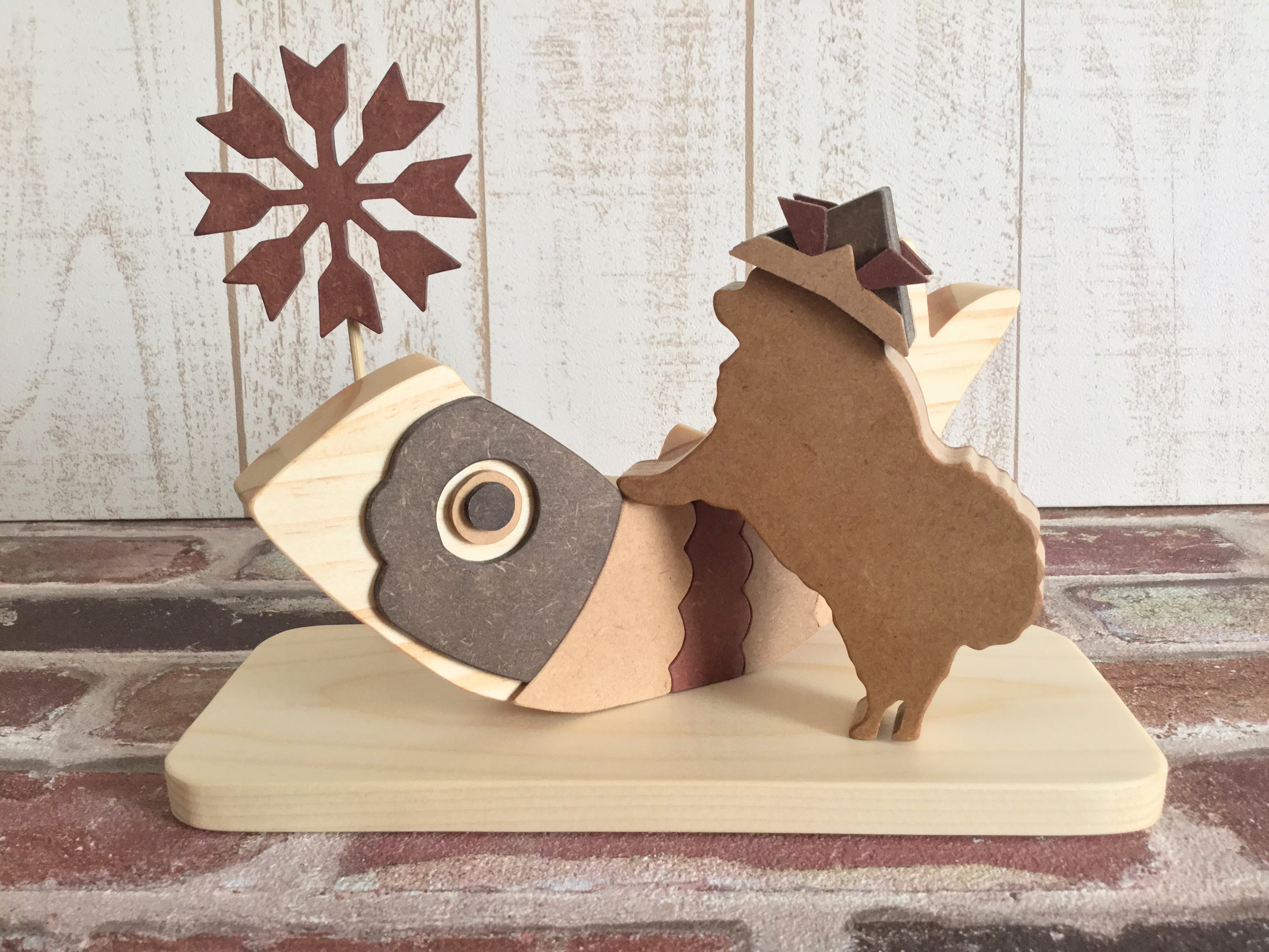 受注制作☆端午の節句☆ポメラニアンが遊ぶ五月人形☆こどもの日☆犬種の変更も可能！