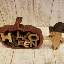 訂做☆手拿南瓜和萬聖節文字的柴犬☆萬聖節☆顏色和品種可以改！ ！ 第3張的照片