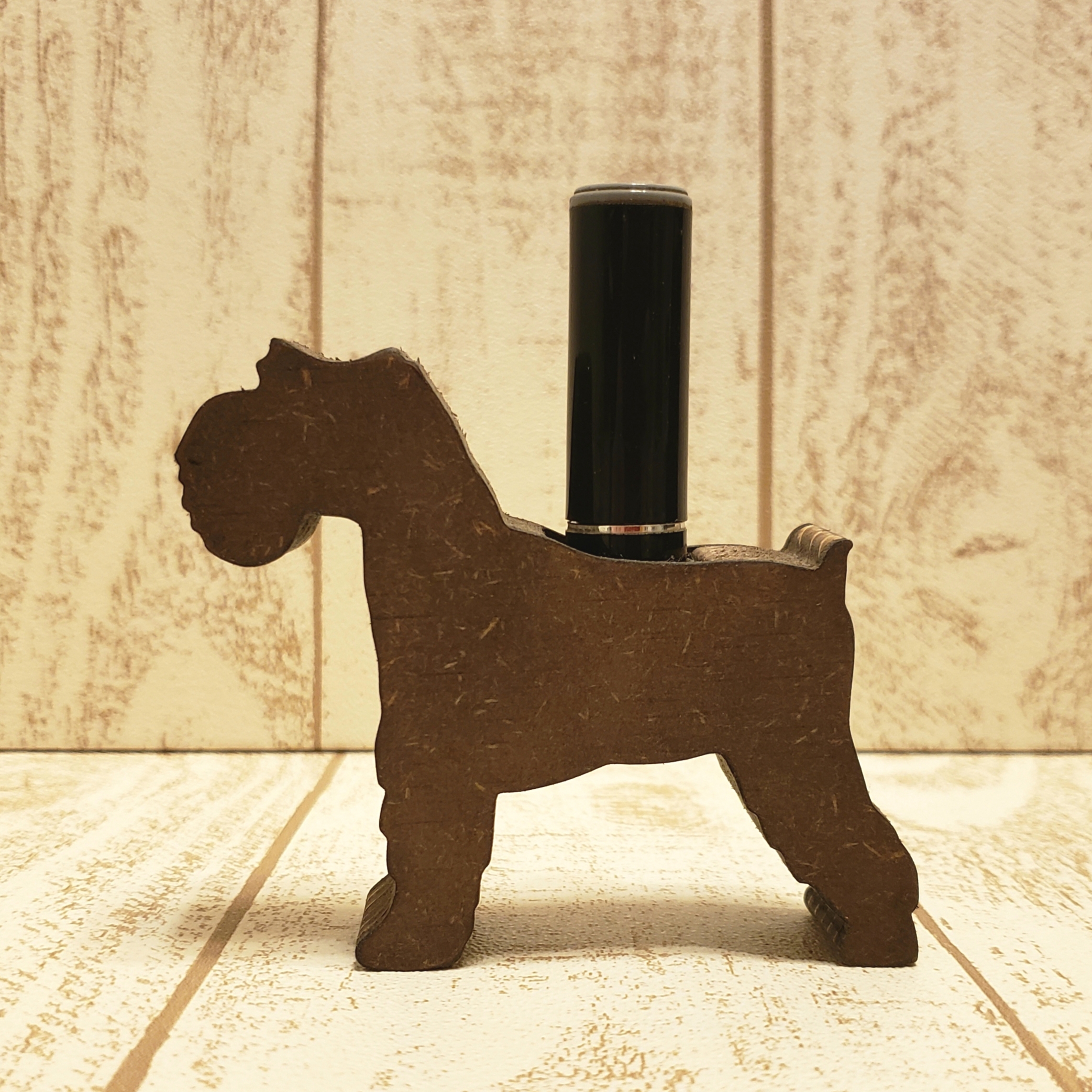 ゆk様❤シュナウザー 印鑑スタンド♡お花野原型 ゆk様❤シュナウザー 印鑑スタンド♡お花野原型