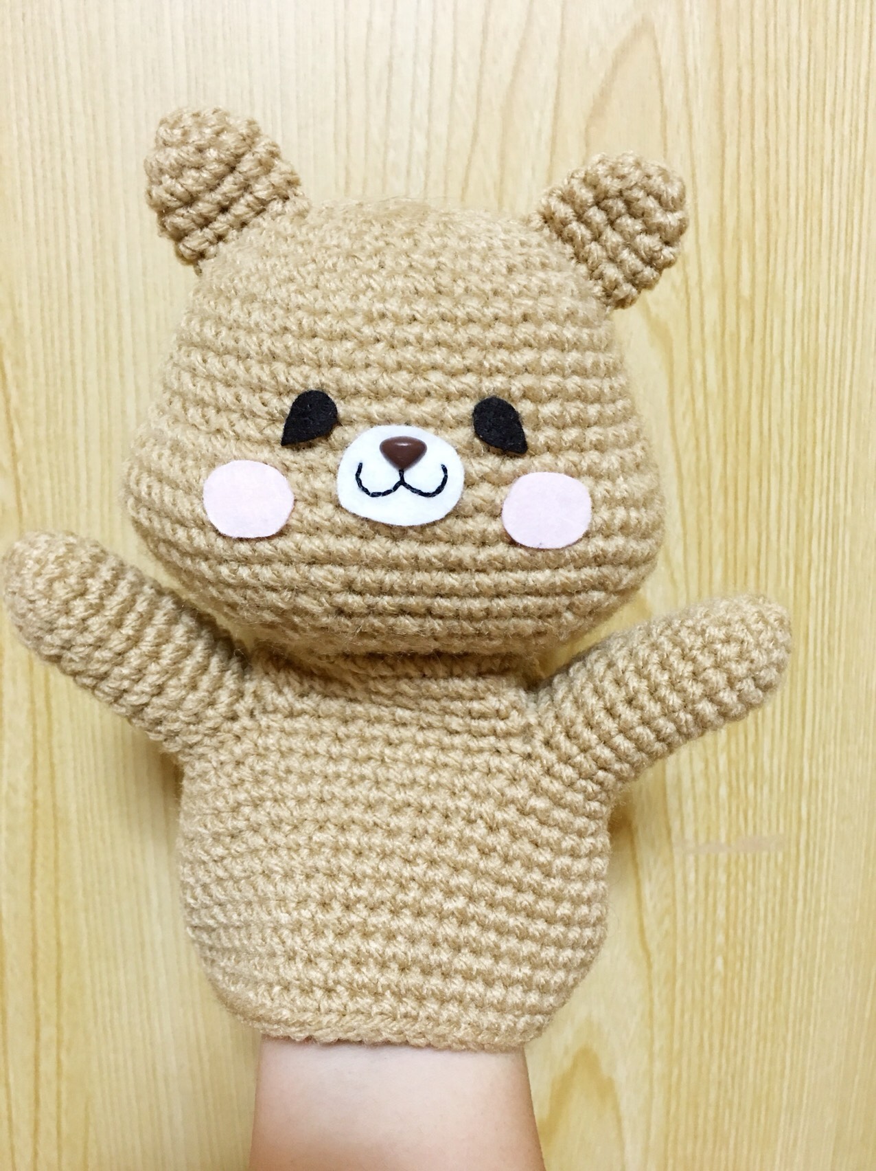 chiyou-k様オーダー品　おひなさんパペット　森のくまさんパペットセット他