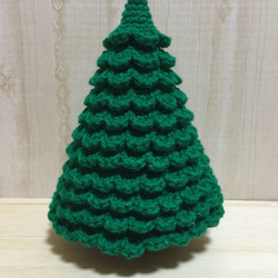 毛糸のクリスマスツリー 1枚目の画像
