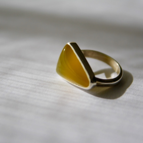 アゲートリング イエローアゲートリング 指輪・リング エムズビジュー 通販 3228863