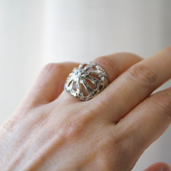 たんぽぽりんページ たんぽぽりんページ たんぽぽシルバーリング(受注制作） 指輪・リング