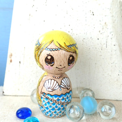 創作 こけし “ 牡丹 “ その他インテリア雑貨 chiaki2103 通販 8070452