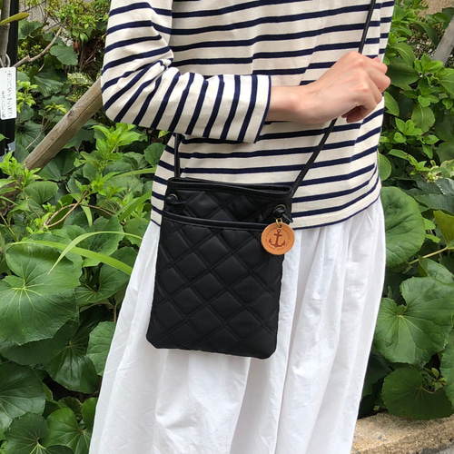 和装 振袖 パールビーズ サテン織 草履 バッグ セット 黒 ブラック