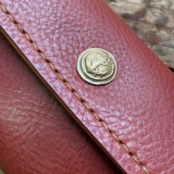 mare-wallet　ブラウン（イタリアンレザー財布） 2枚目の画像