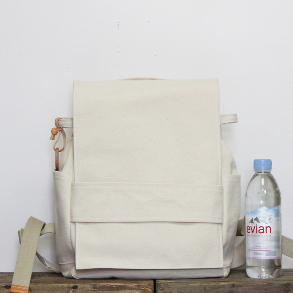 大人のランドセルリュック　loiter:生成(国産帆布リュック) ご了承ください 〇染めの帆布 TM1506349141(11440円)