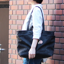beau：黑色（倉敷（Kurashiki）帆布2way手提袋） 第2張的照片