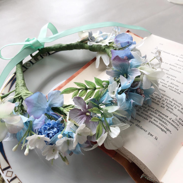 baby&kids くすみカラーの花冠