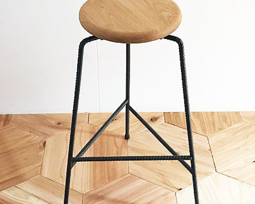 アイアン3本脚のハイスツール FACTONIA JOH-LEN STOOL SO660西海岸