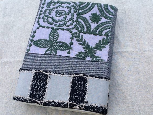 ミナ ペルホネン♡テキスタイルのブックカバー ブックカバー daisy210