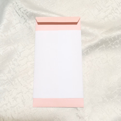 【Thank you 】シンプル 封筒　ポチ袋　のし袋　結婚式　4枚セット　(チューリップorアネモネ) 7枚目の画像