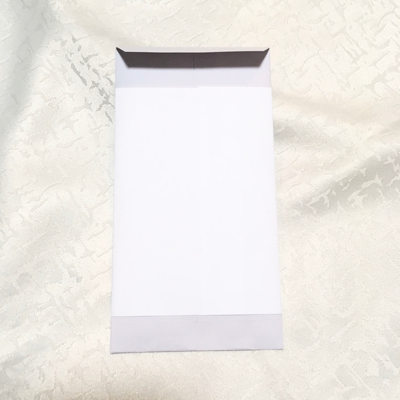 【Thank you 】シンプル 封筒　ポチ袋　のし袋　結婚式　4枚セット　(チューリップorアネモネ) 8枚目の画像