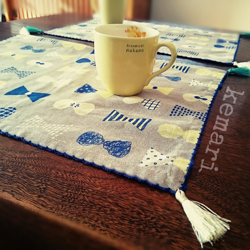 テーブルもオメカシ♥ランチクロス【タッセル付】 ランチョンマット