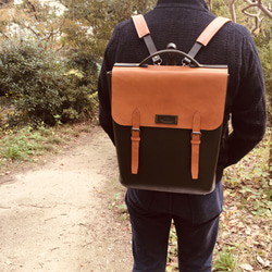 atelier acorn 牛革リュック 肉厚レザー】 本革 ATELIER acorn 革 リュック ハンドメイド