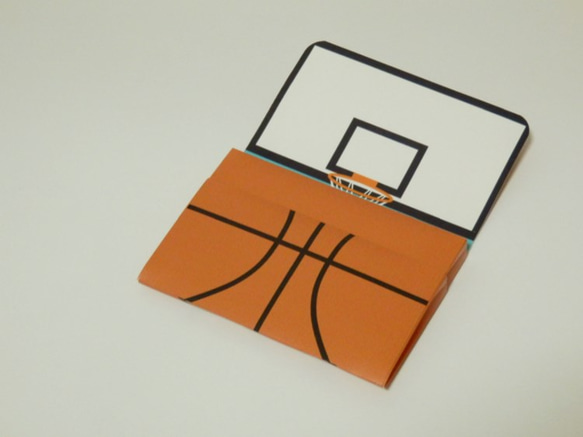 paper card case　「バスケットボール」 3枚目の画像