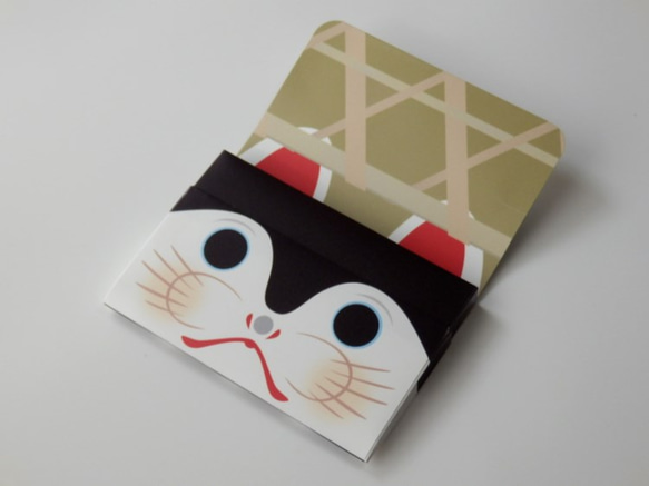 paper card case　「福犬」 3枚目の画像