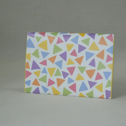 紙のカードケース「三角形（手書き）」 2枚目の画像