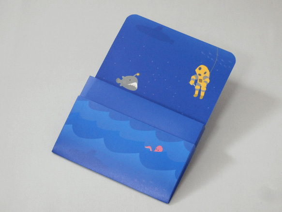 紙のカードケース　「海」 3枚目の画像