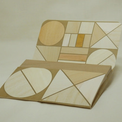 紙のカードケース　「積み木」 3枚目の画像