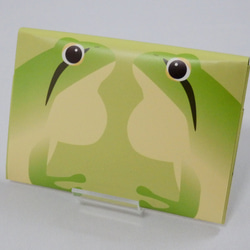 ペーパーカードケース「カエル」 2枚目の画像