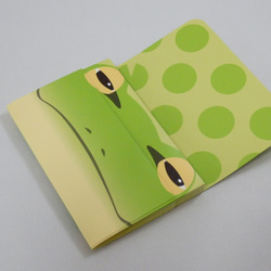 ペーパーカードケース「カエル」 3枚目の画像