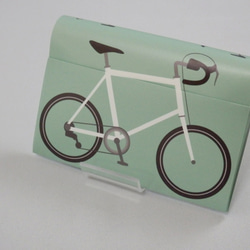ペーパーカードケース「自転車（単色ver）」 1枚目の画像