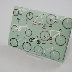 ペーパーカードケース「自転車（単色ver）」 2枚目の画像