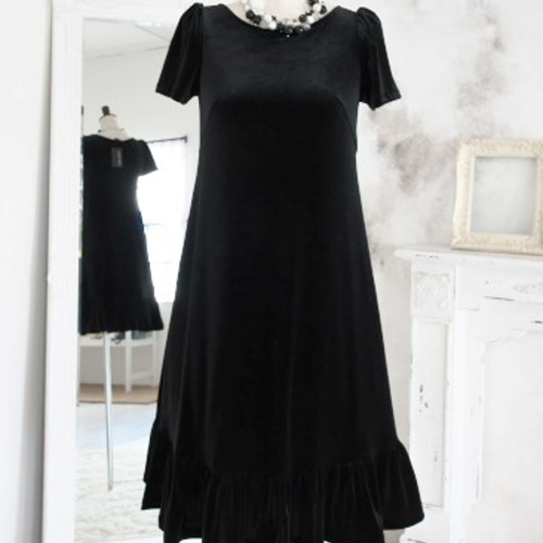 BLUMARINE ベロア ワンピース Classic Dollベロアワンピース