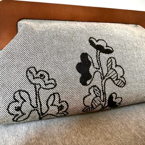 Lace Ladies クラッチバッグ パーティーバッグ フラワー 刺繍