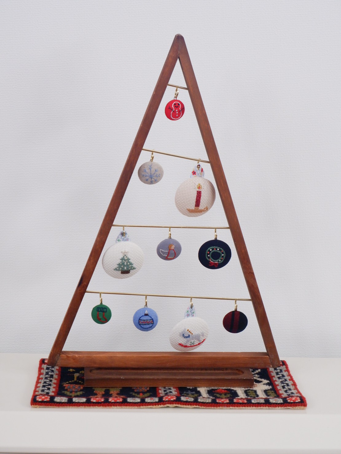 out トライアングルXmasツリー✩⡱