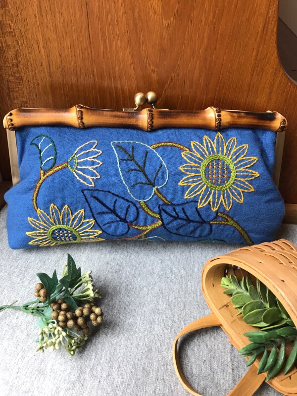 クラッチバッグ (バンブー)