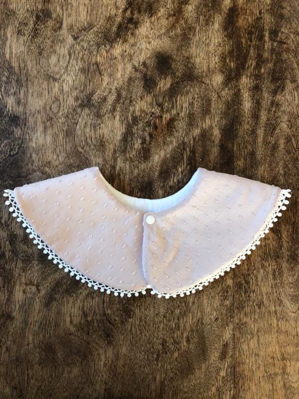 dot & lace bib 3枚目の画像