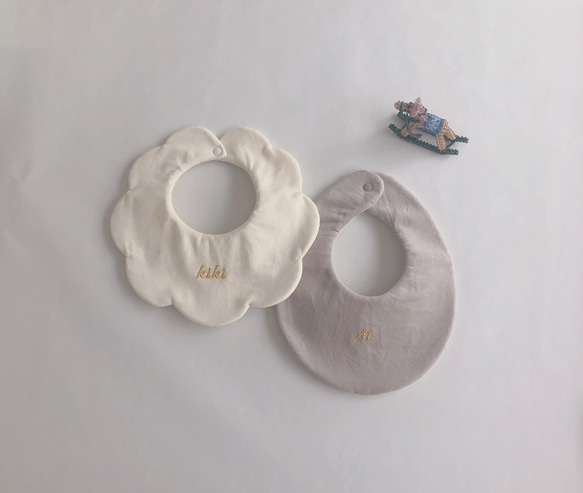 全12色 フレンチコーデュロイ スタイ［お名前刺繍］ 3枚目の画像