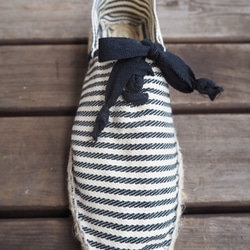 N°法國25.5厘米/ 40製成10帆布便鞋 第4張的照片