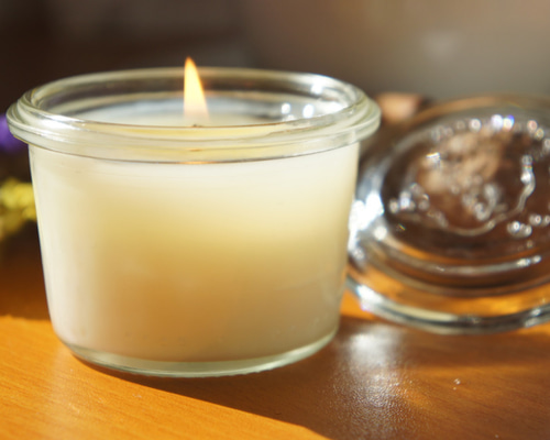 NEW Price! シアバターキャンドル Lavender & Sandalwood