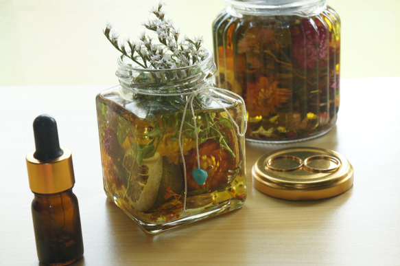 爽快感アロマ　ピュアアロマオイルディフューザー "Potpourri jar" 　ハッカの香り 2枚目の画像